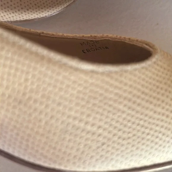 Bruno Magli Pumps Shoes Leather Heels Texture Beige Designer Women’s Sz 6 B - Picture 8 of 8